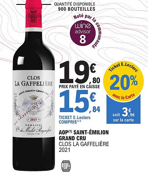 aop saint-émilion grand cru clos la gaffelière 2021