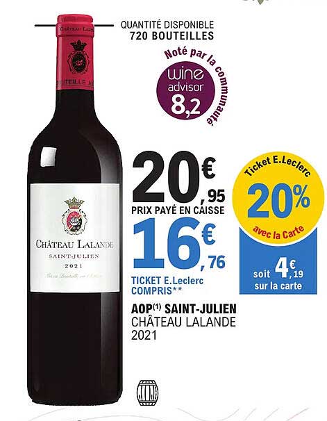 aop saint-julien château lalande 2021