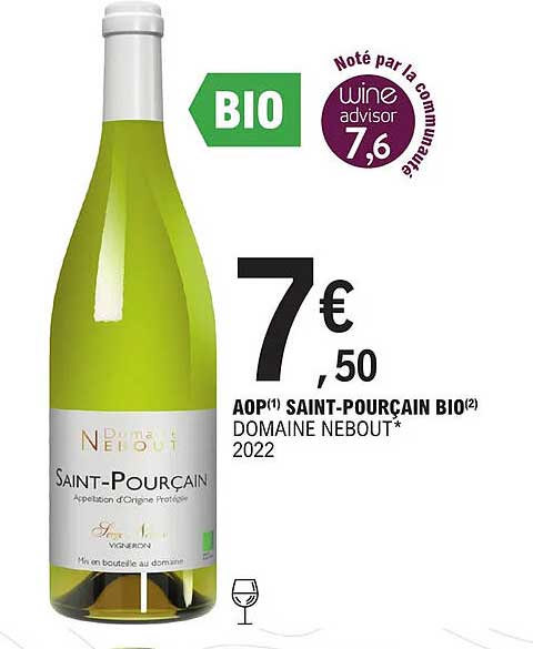 aop saint-pourçain bio domaine nebout 2022