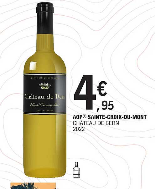 aop sainte-croix-du-mont château de bern 2022