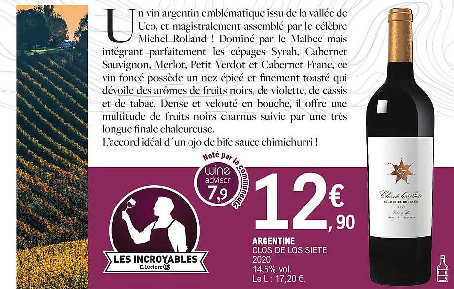 argentine clos de los siete 2020