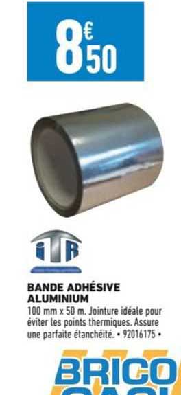 bande adhésive aluminium itr