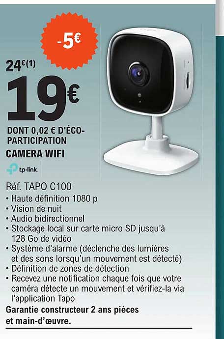 caméra wifi tp-link