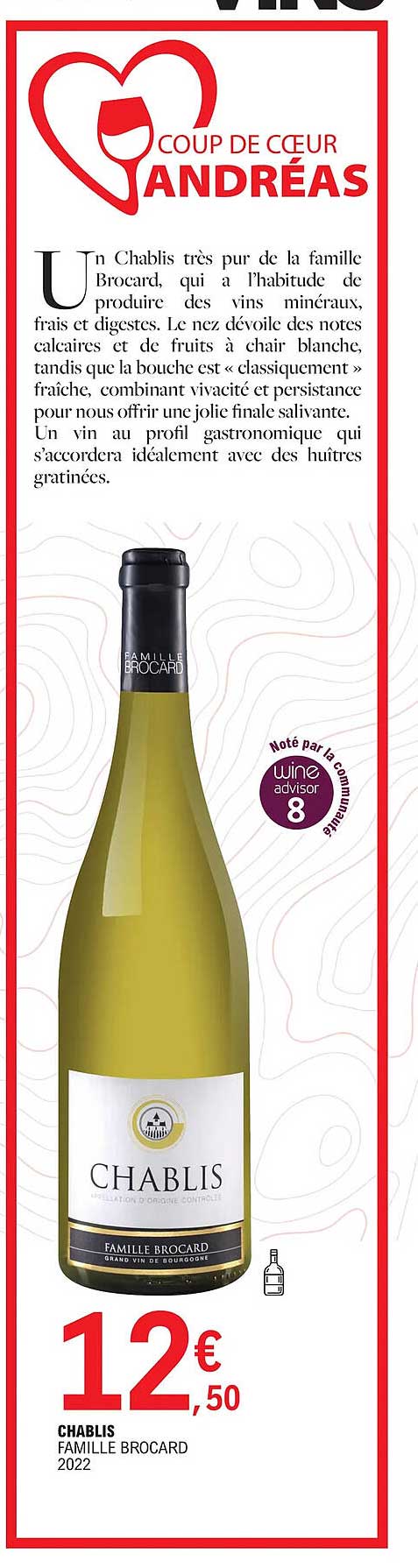 chablis famille brocard 2022