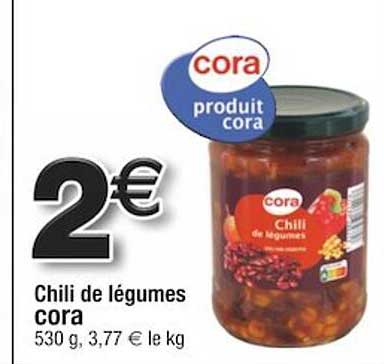 Chili De Légumes Cora