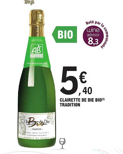 clairette de die bio tradition