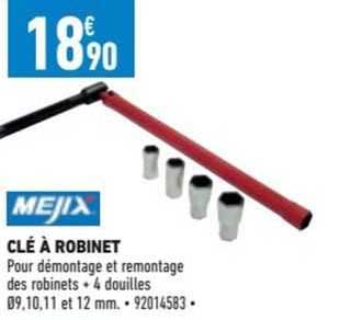 clé à robinet mejix