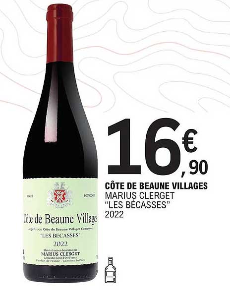 côtes de beaune villages marius clerget "les bécasses" 2022