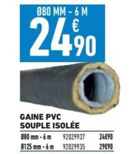 Gaine Pvc Souple Isolée