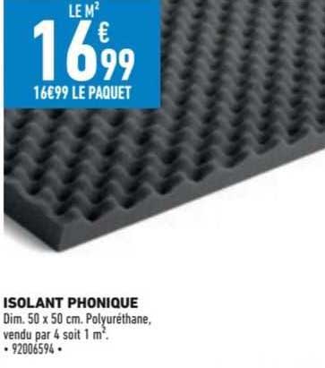 Isolant Phonique