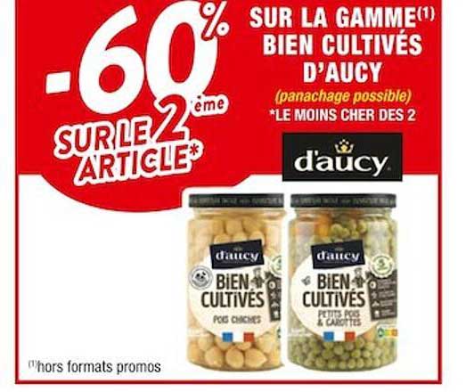 la gamme bien cultivés d'aucy