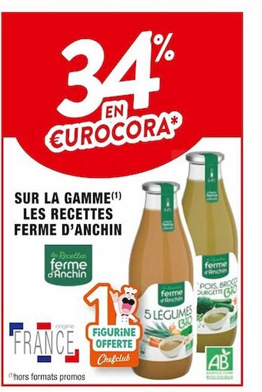la gamme les recettes ferme d'anchin