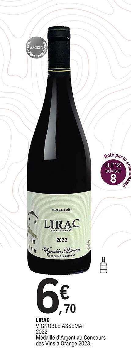 lirac vignoble assemat 2022