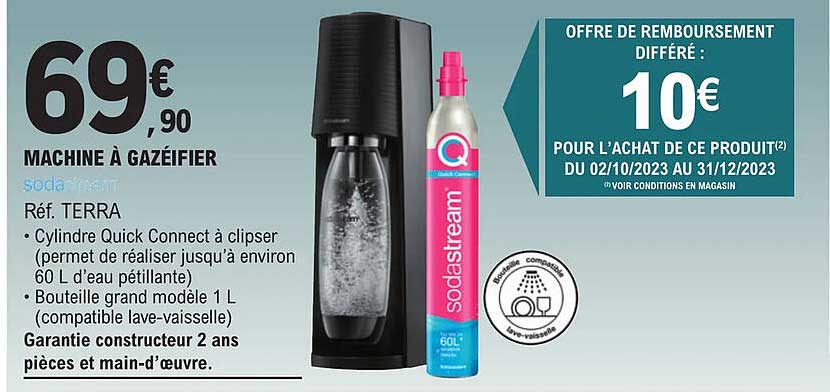 Machine à Gazéifier Sodastream