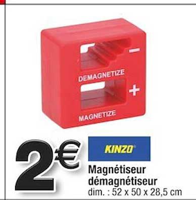 magnétiseur démagnétiseur kinzo