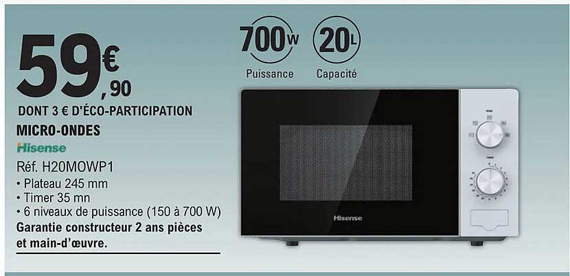 micro-ondes hisense