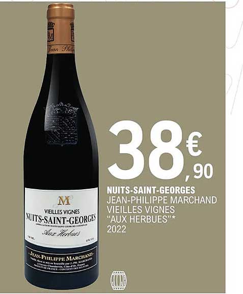 nuits-saint-georges jean-philippe marchand vieilles vignes "aux herbues" 2022