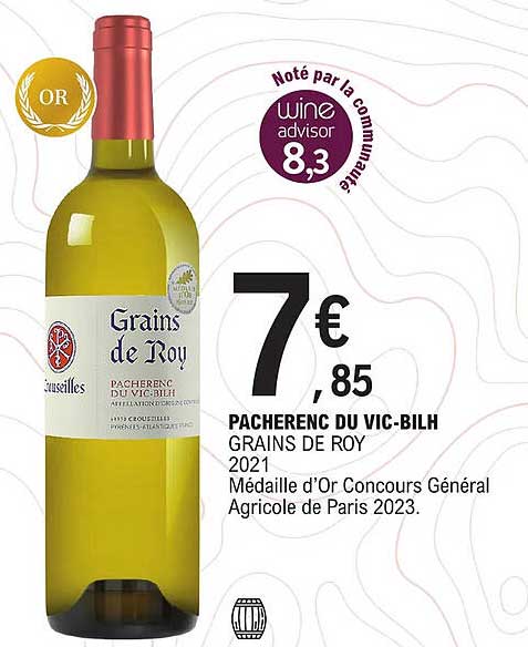pacherenc du vic-bilh grains de roy 2021