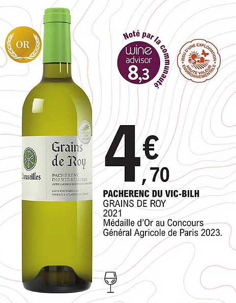 pacherenc du vic-bilh grains de roy 2021