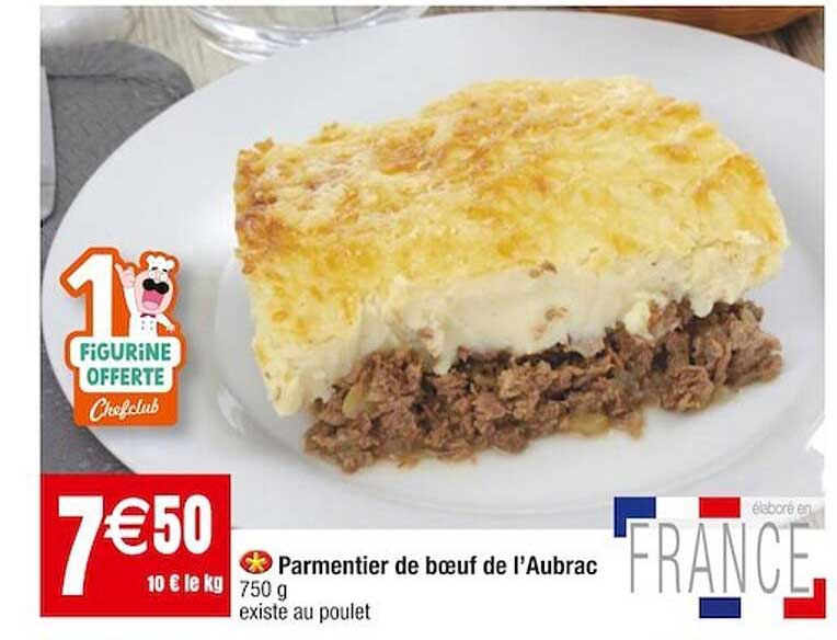 parmentier de bœuf de l'aubrac