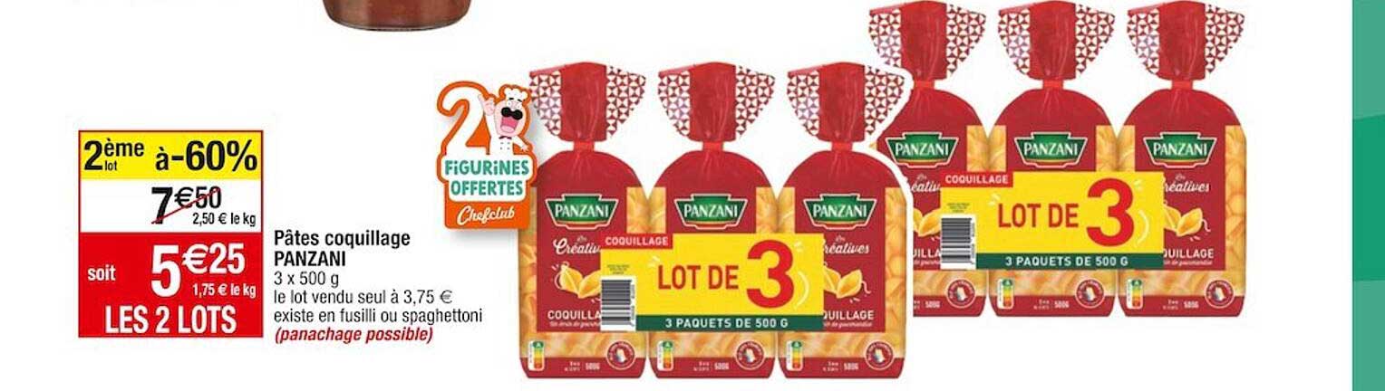 Pâtes Coquillage Panzani