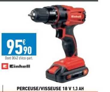 perceuse/visseuse 18v 1,3Ah einhell