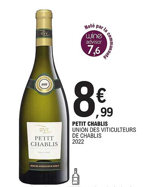petit chablis union des viticulteurs de chablis 2022