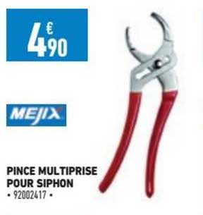 pince multiprise pour siphon mejix