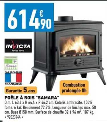 Poêle à Bois "samara"