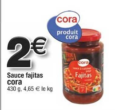 Sauce Fajitas Cora