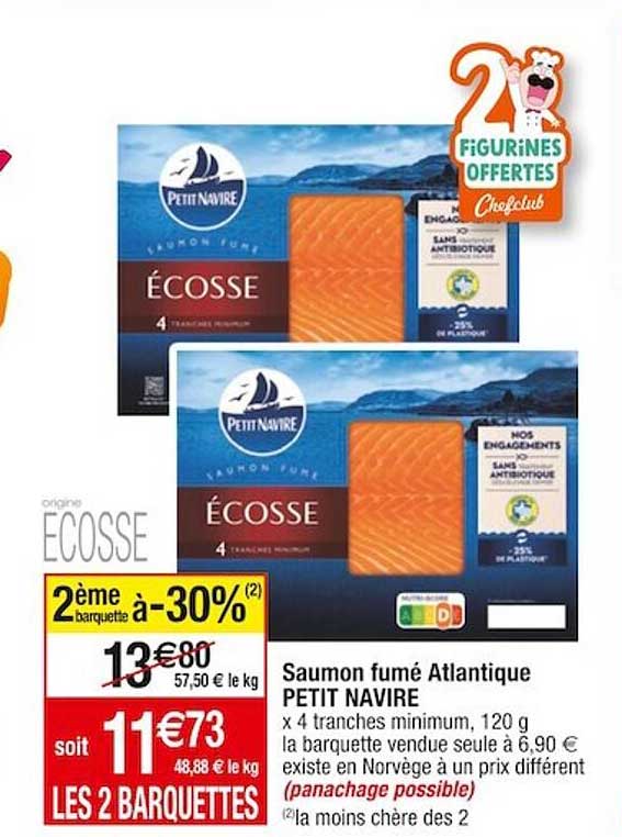 Saumon Fumé Atlantique Petit-navire