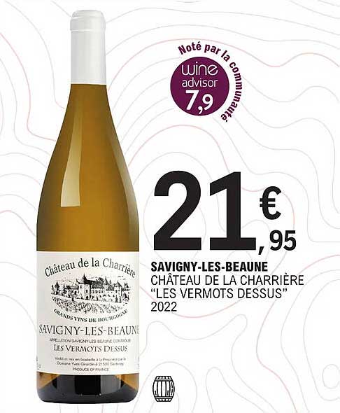 savigny-les-beaune château de la charrière "les vermots dessus" 2022