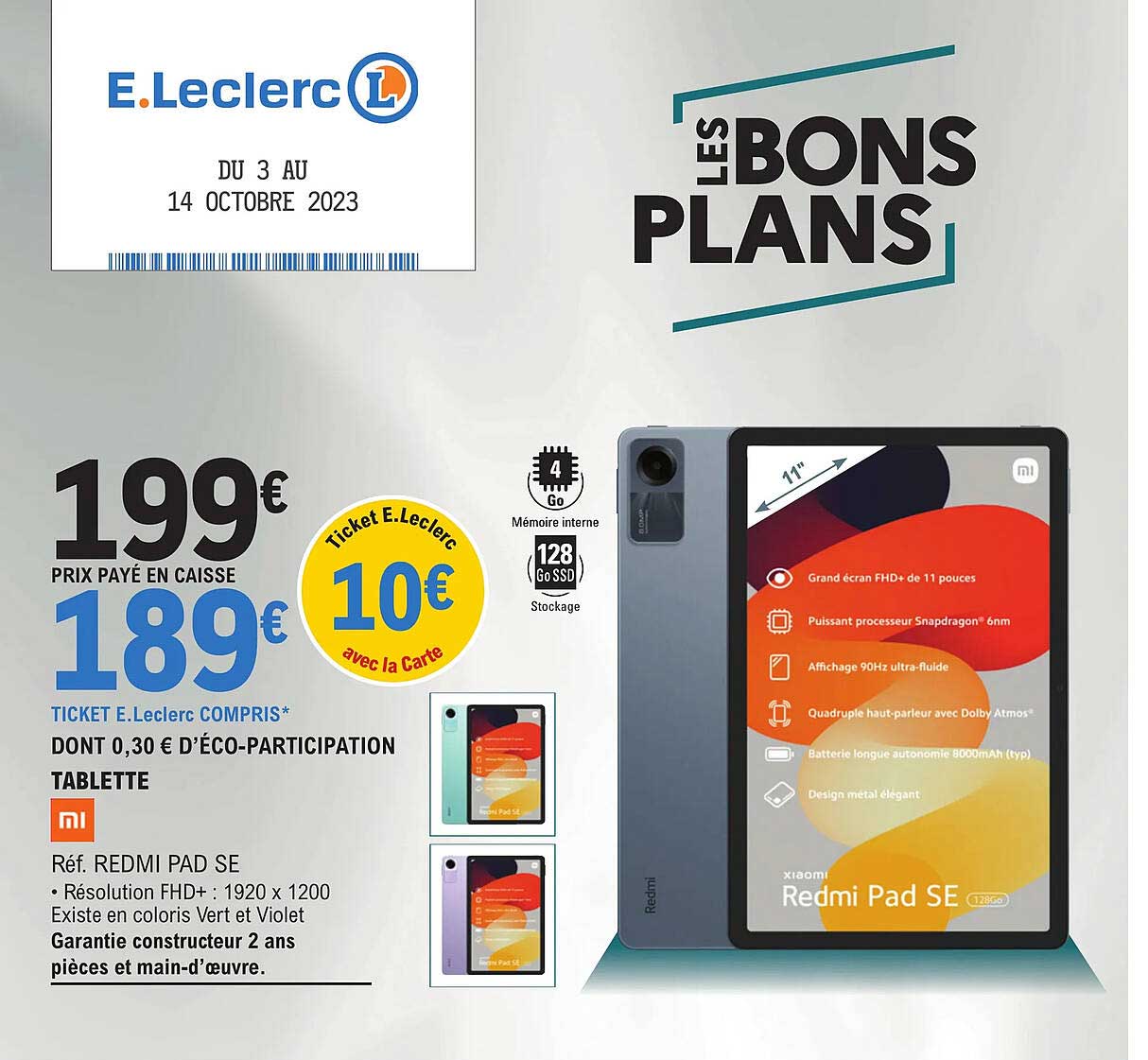 tablette remi pad se