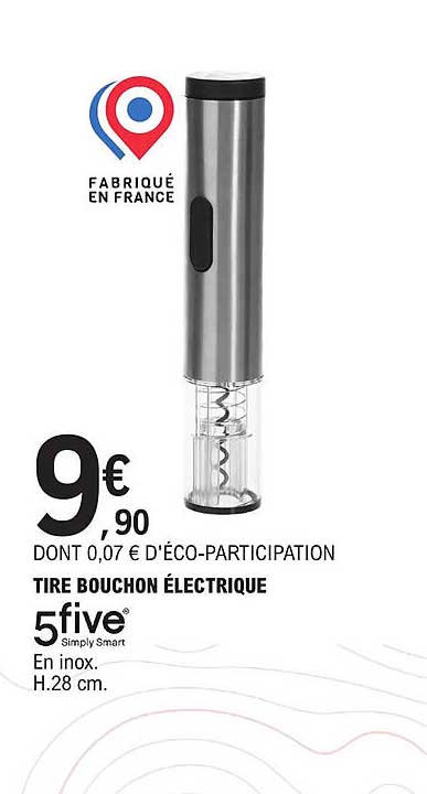 tire bouchon électrique 5five