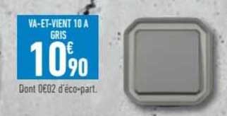 va-et-vient 10A gris