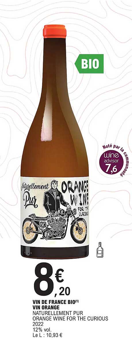 vin de france bio vin orange naturellement pur orange wine for the curious 2022