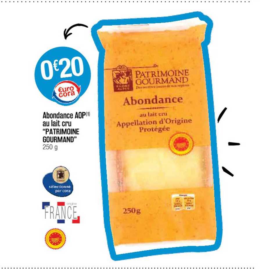 Abondance Aop Au Lait Cru "patrimoine Gourmand"
