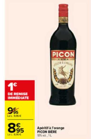 apéritif à l'orange picon bière