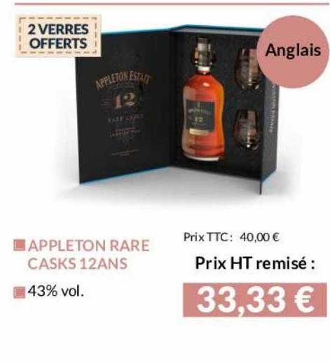 appleton rare casks 12 ans
