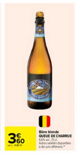 bière blonde queue de charrue