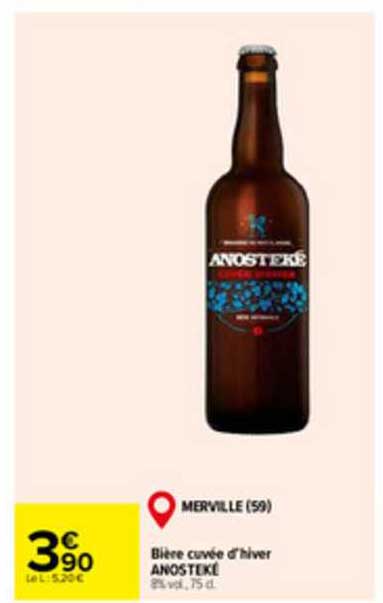 bière cuvée d'hiver anosteké