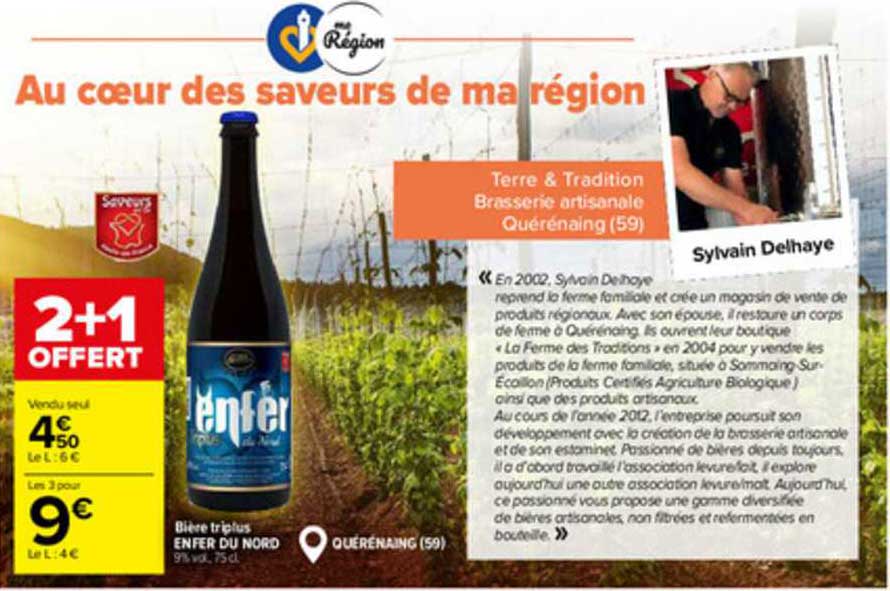 bière triplus enfer du nord