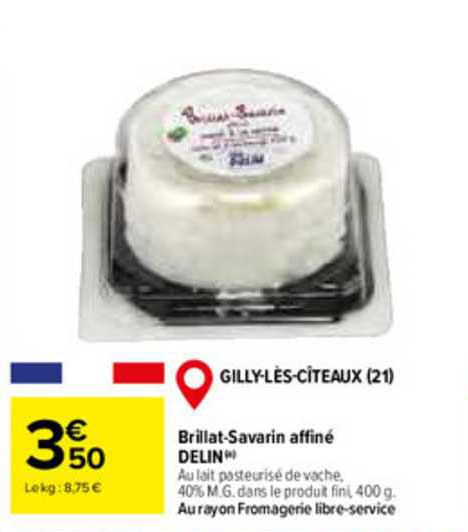 brillat-savarin affiné delin