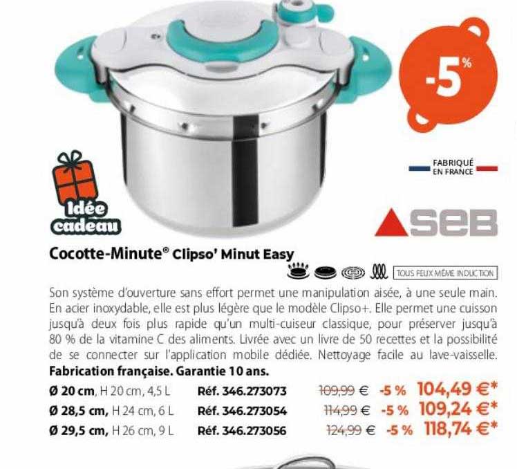 cocotte-minute clipso' minut easy