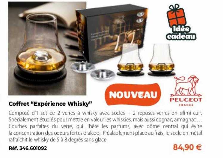 coffret "expérience whisky"