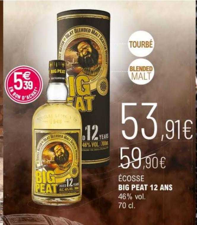 écosse big peat 12 ans