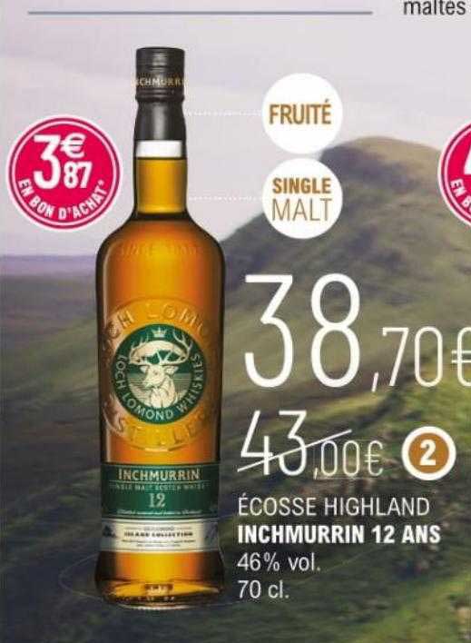 écosse highland inchmurrin 12 ans