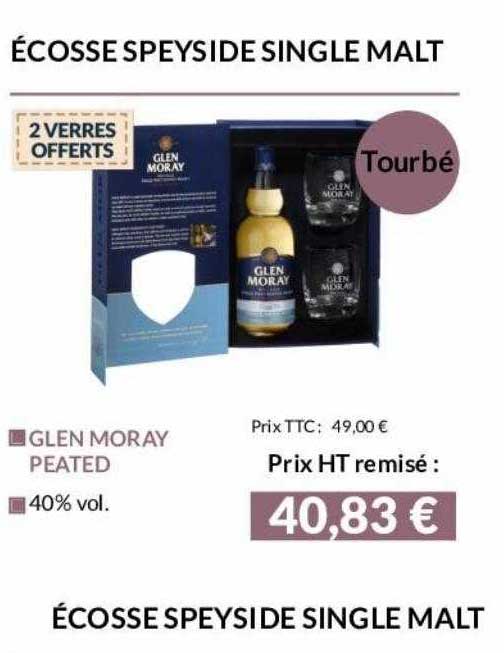 écosse peyside single malt glen moray peated