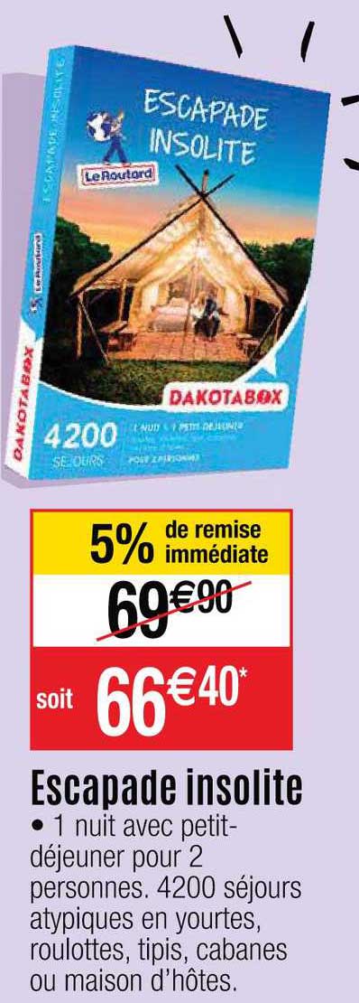 Escapade Insolite Dakotabox