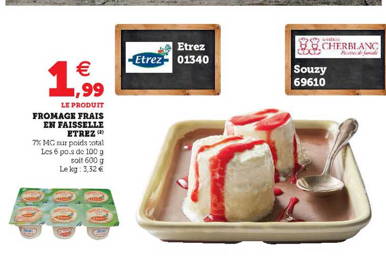 Fromage Frais En Faisselle Etrez